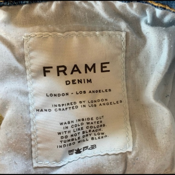 Closeout▪️Frame Le Garçon High Waist Boyfriend - Picture 5 of 5
